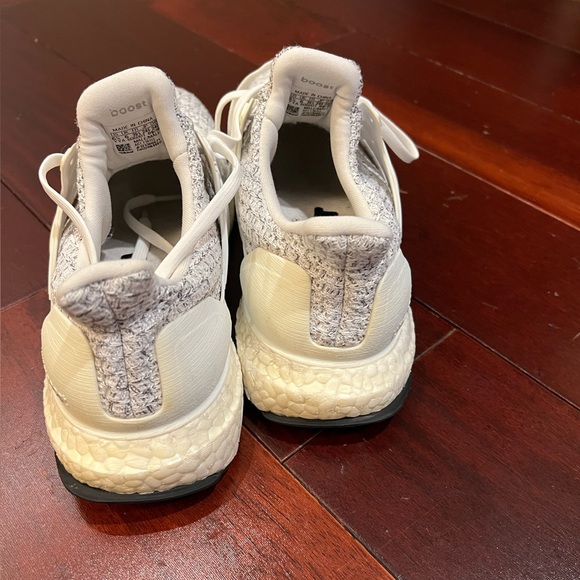 Adidas Ultraboost White Athletic Shoes Men’s Size 6 1/2 - Picture 3 of 6